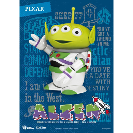 Toy Story Dynamic 8ction Heroes akčná figúrka Alien Remix Buzz Lightyear 16 cm
